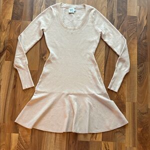 Princess Polly Size S/M Woman’s Blush Knit Scoop-Neck dress